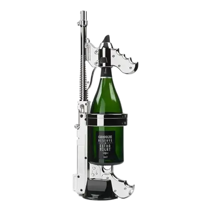 CHAMPAGNE PISTOL SØLV