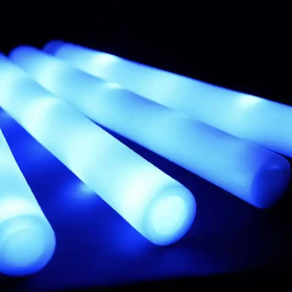 Blå LED-lys pind