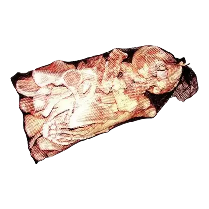 Pose med knogler 18 stykker