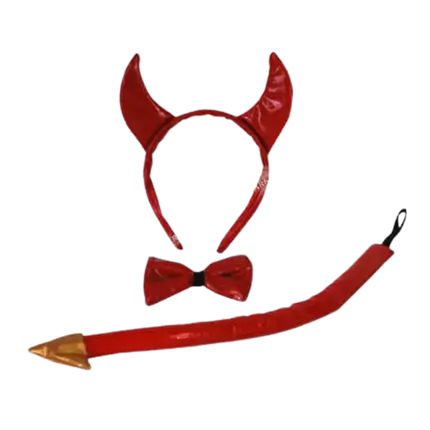 Djævelens udklædning sæt