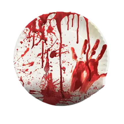 8 Halloween-tallerkener