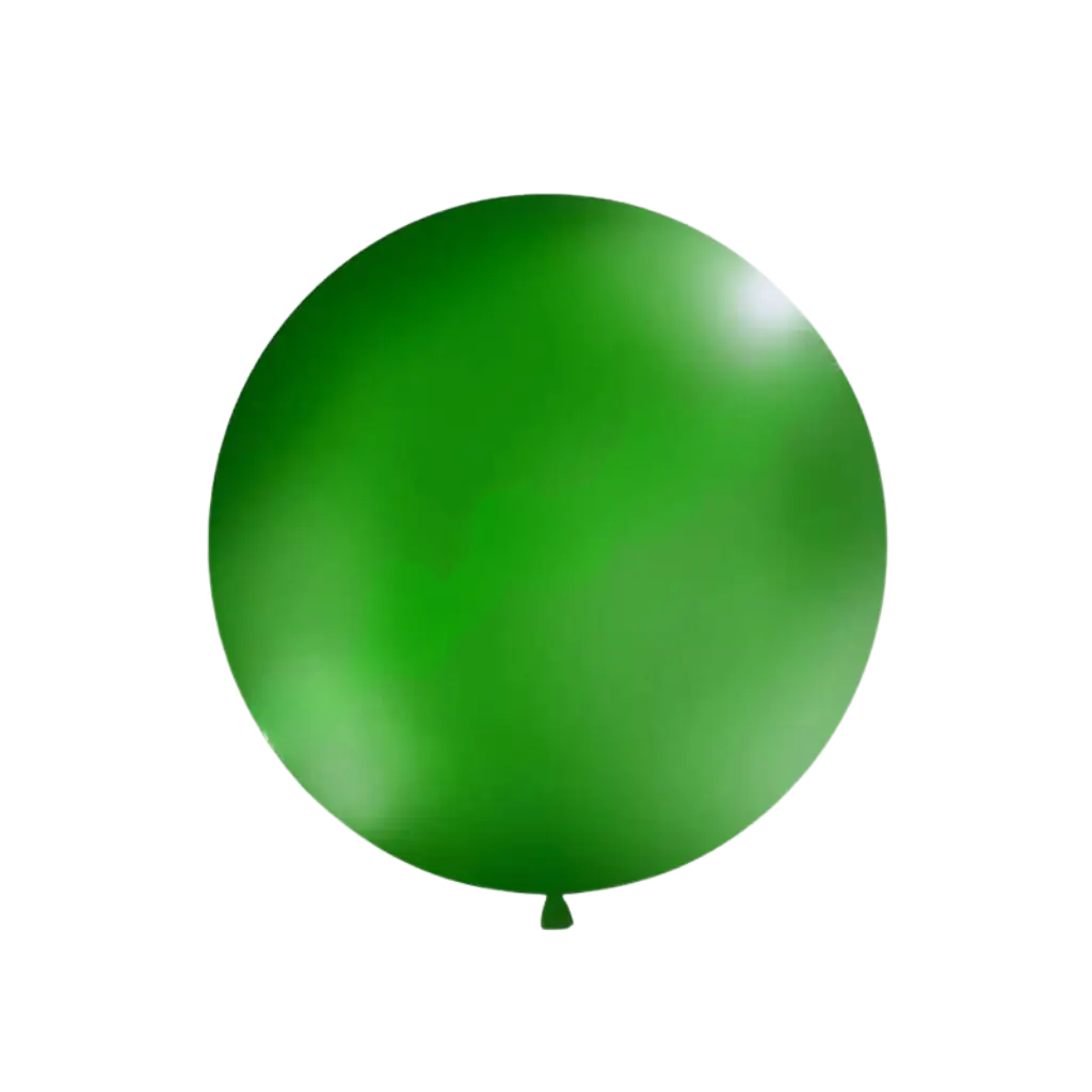 Kæmpeballon 100cm Mørkegrøn
