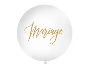Kæmpeballon 100cm bryllup