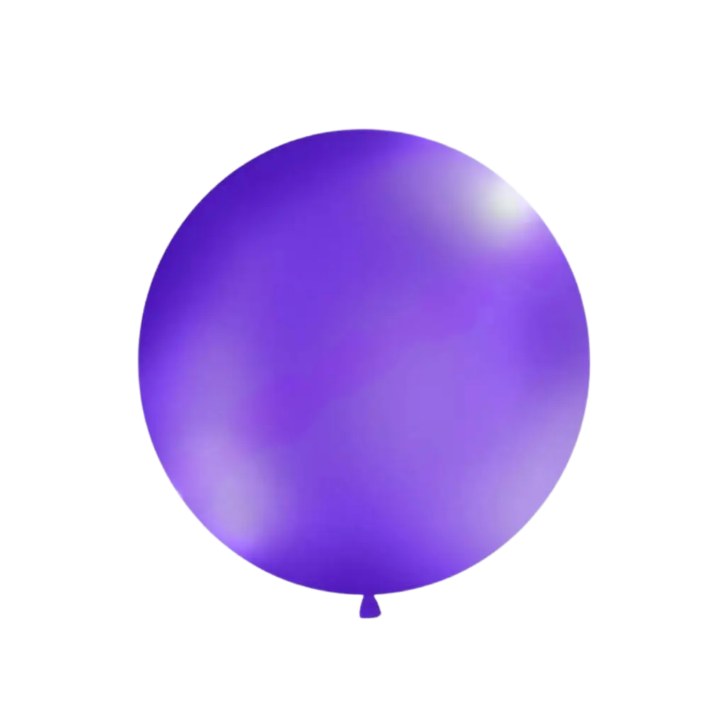  Kæmpeballon 100cm lilla