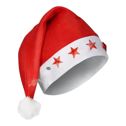 Lysende julehat til voksne