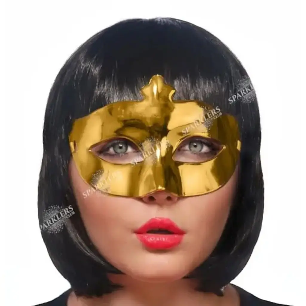 Venetiansk maske Brilliant Gold