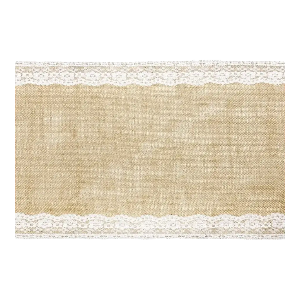 Burlap bordløber 2m75