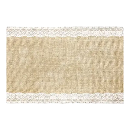 Burlap bordløber 2m75