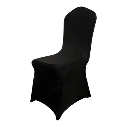 Sort bryllupsstolbetræk