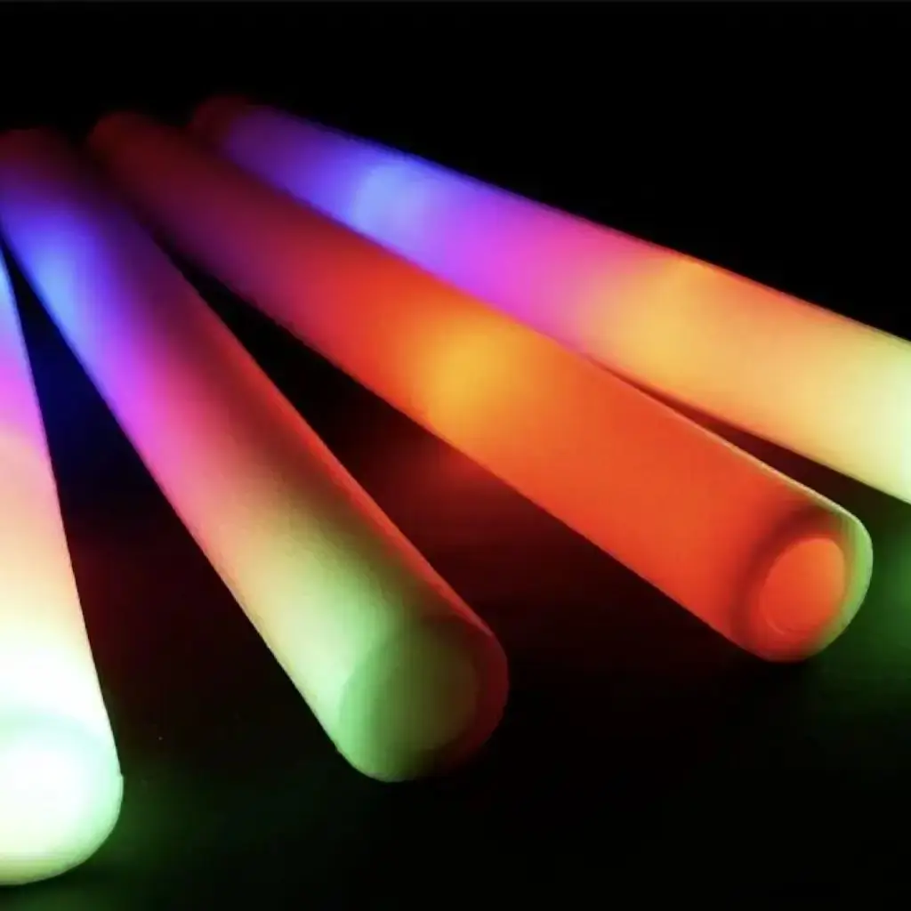 Flerfarvet LED-lysstav