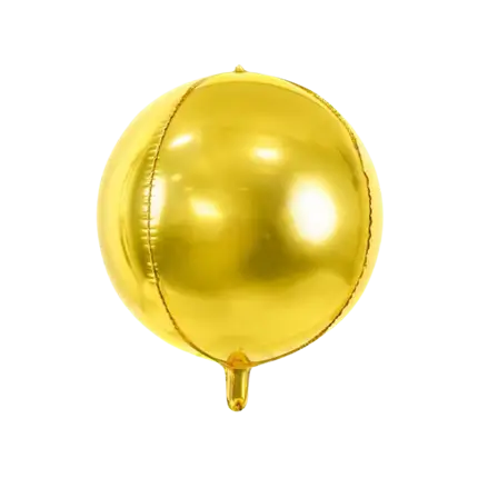 Metallic guld Mylar Ballon 40cm