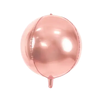 Metallic Rose Gold Mylar Ballon 40cm