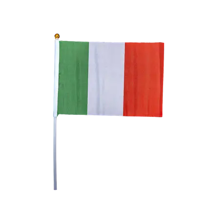 Pakke med 12 flag fra Italien 15x22cm