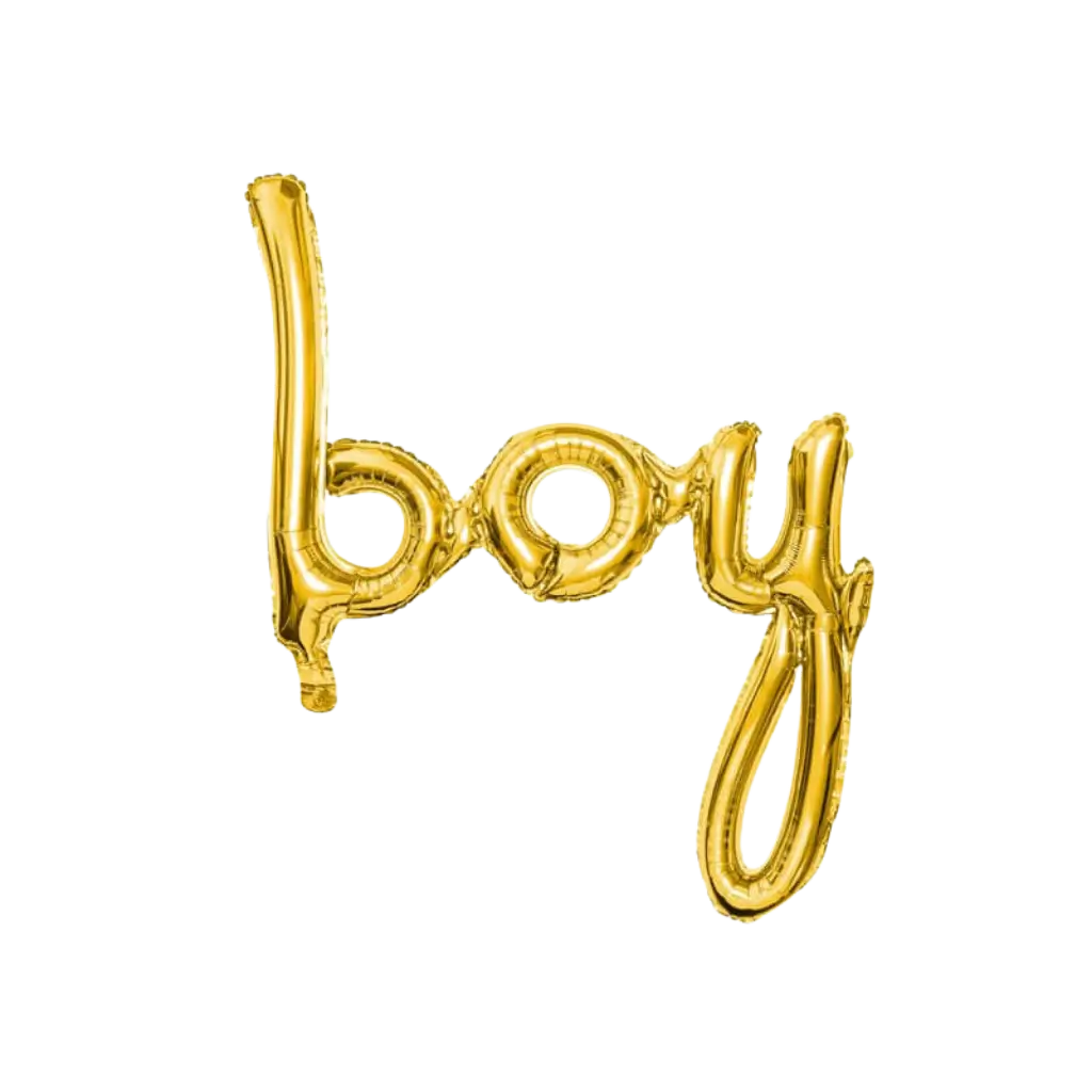 Boy Gold Ball 73x75cm