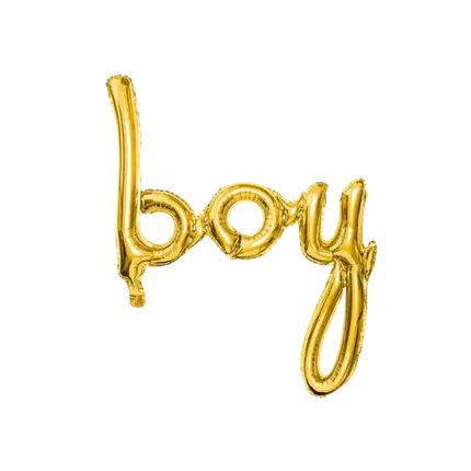 Boy Gold Ball 73x75cm