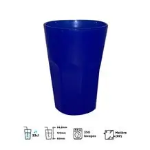 Mojito glas 33cl Blå