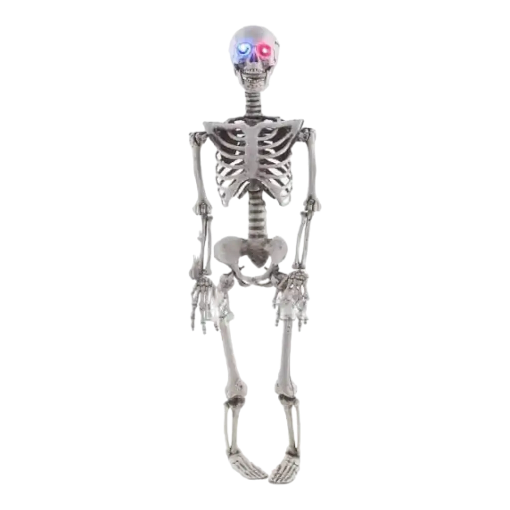 Oplyst skelet hængende lampe 90cm