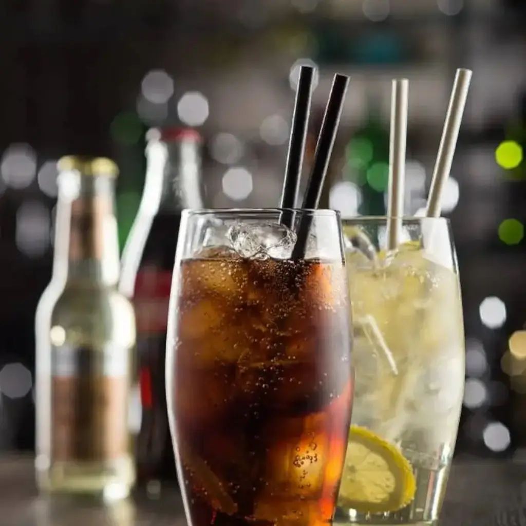 Hvidt papirstrå 20cm /ø6mm (250 stk.)