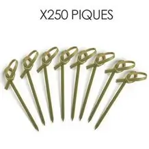 Bambus spætte knudeform 6cm (250 stk.)