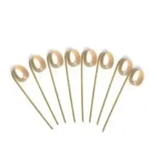 Bambus Woodpecker loop form 9cm (100 stk.)