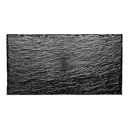 Rektangulær plade imiteret skifer 30x15,8cm x10p.
