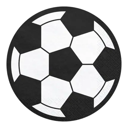 Papirhåndklædefodbold (sæt med 20 stk.)