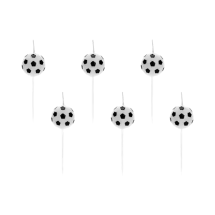 Fodboldlys (sæt med 6 stk.)