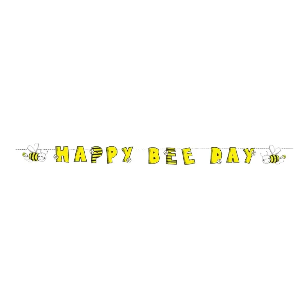 Glædelig bi-dag Bi-guirlande