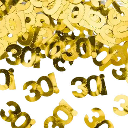 Bordkonfetti 30 år (15gr)