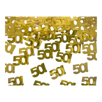 Bordkonfetti 50 år (15gr)