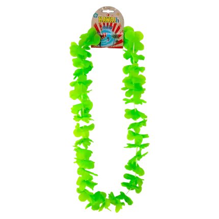 Hawaiian Flower halskæde grøn