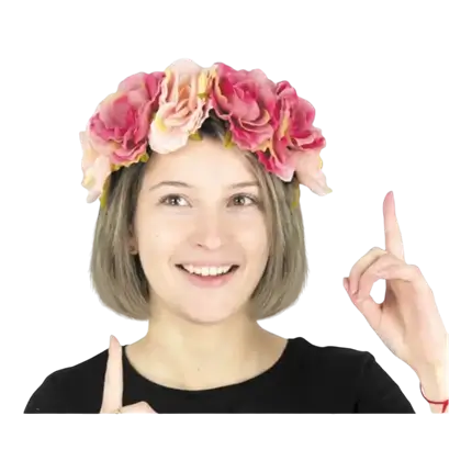 Vintage lyserød blomstertelt