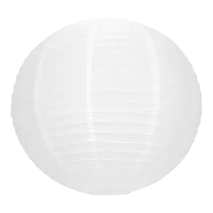 Hvid japansk lanterne 35cm