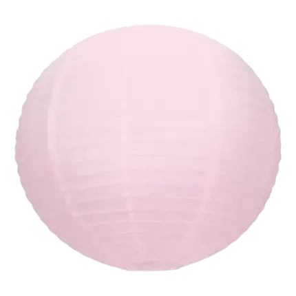 Japansk lanterne lys pink 35cm