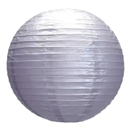 Japansk lanterne sølv 35cm