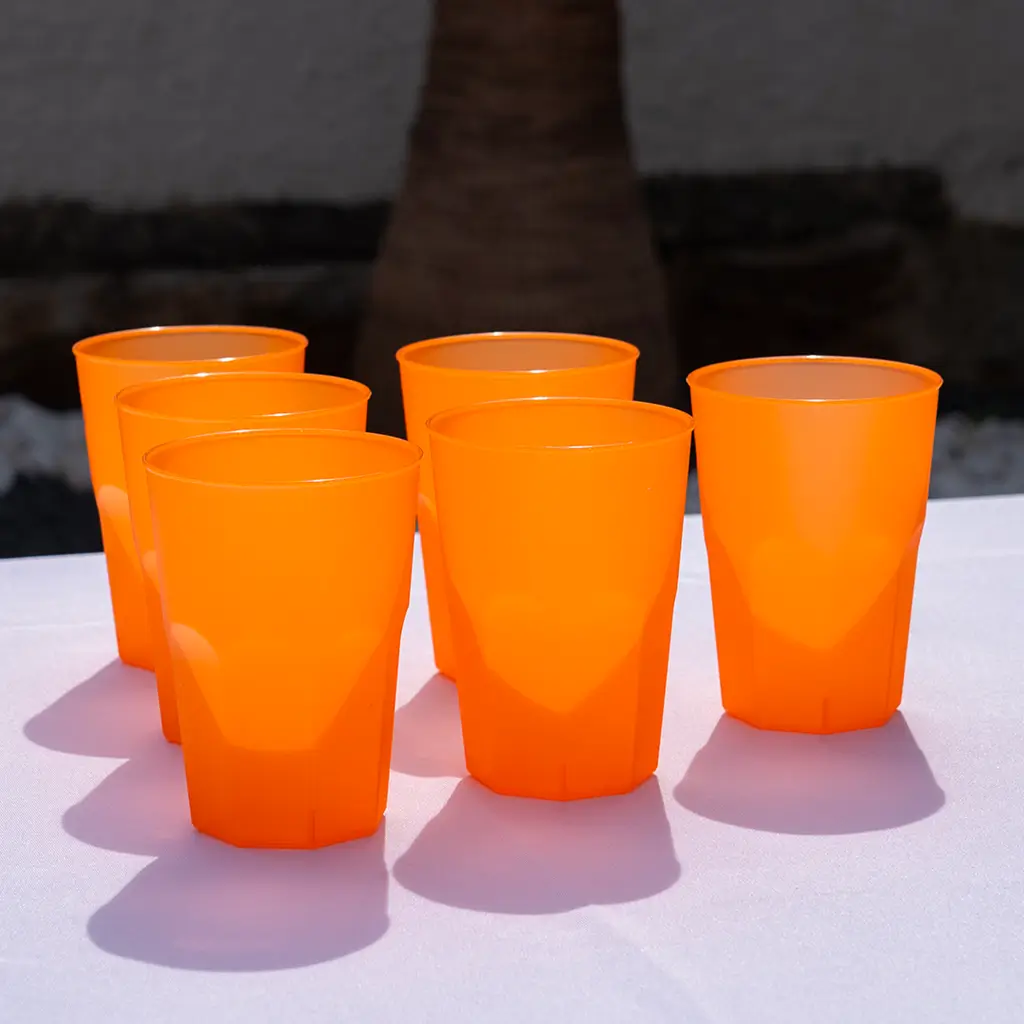 Orange cocktailglas 35cl (Sæt med 20)