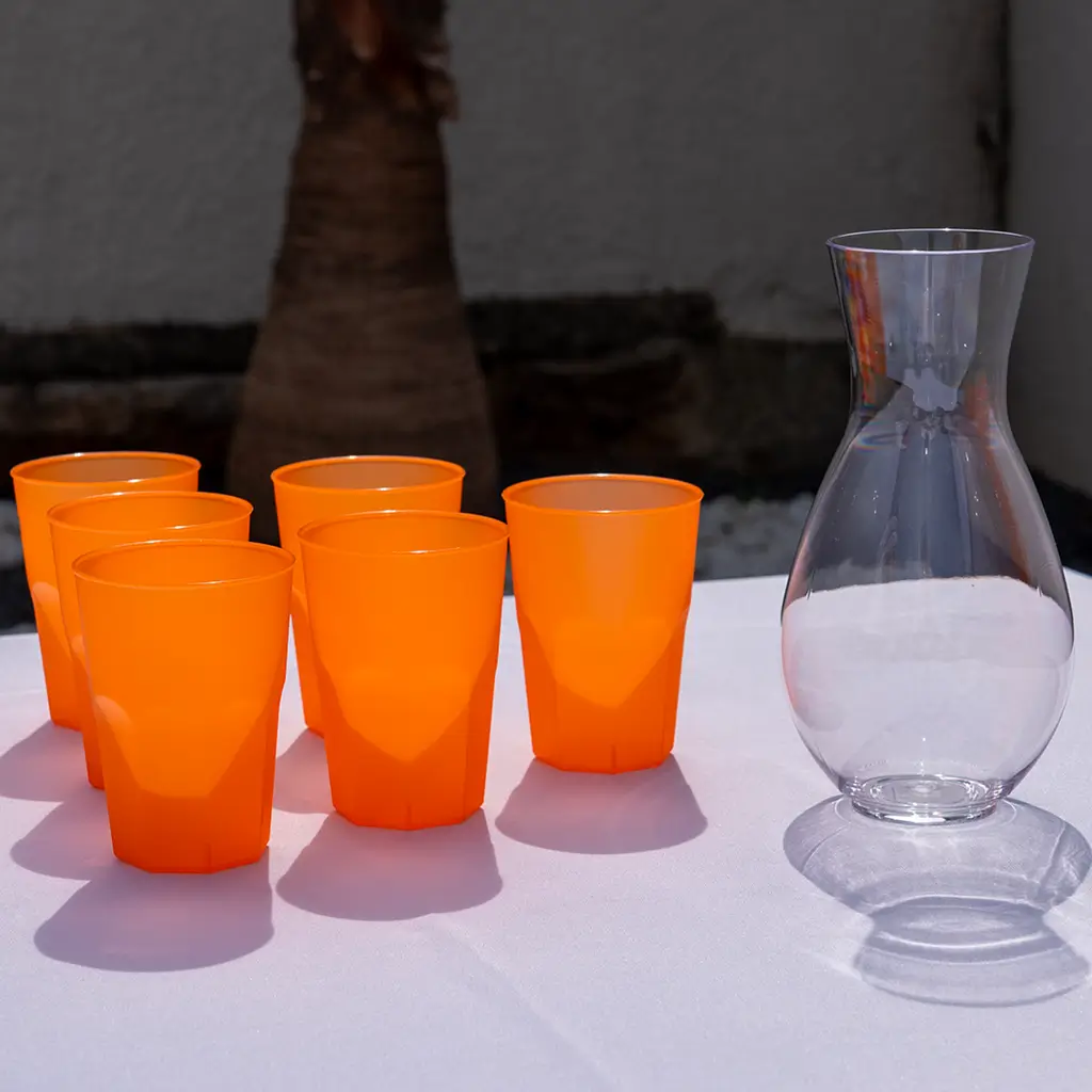 Orange cocktailglas 35cl (Sæt med 20)