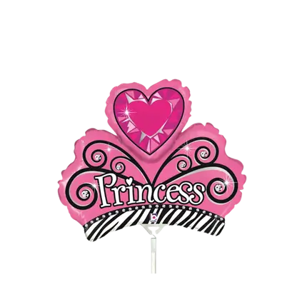 Prinsesse krone ballon 36cm