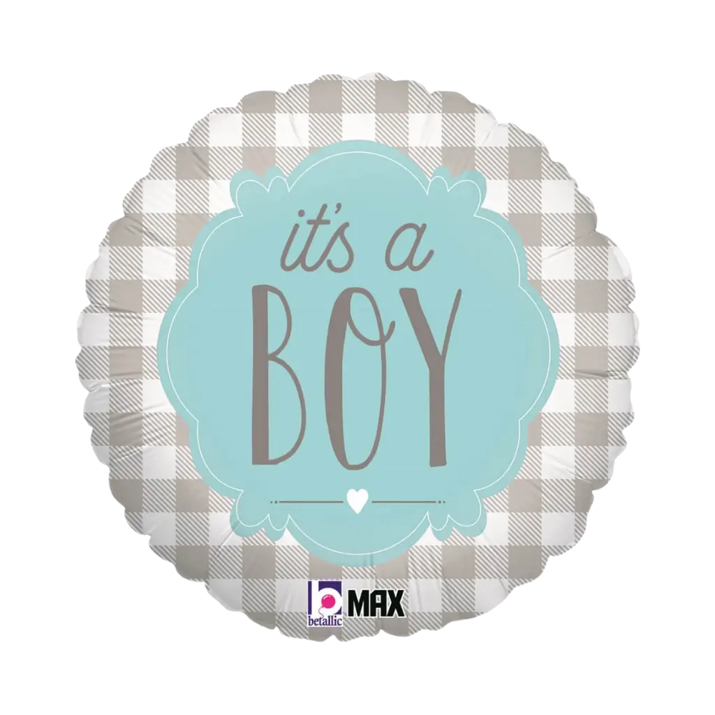 Plaid ballon "Its a Boy" ø45cm