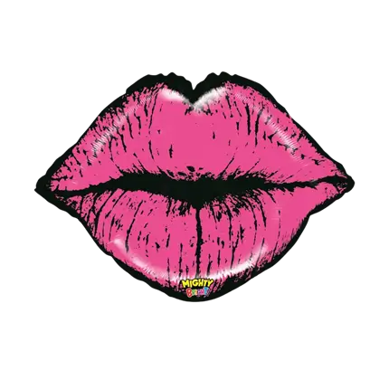 Lip Gloss Ballon Pink 76cm