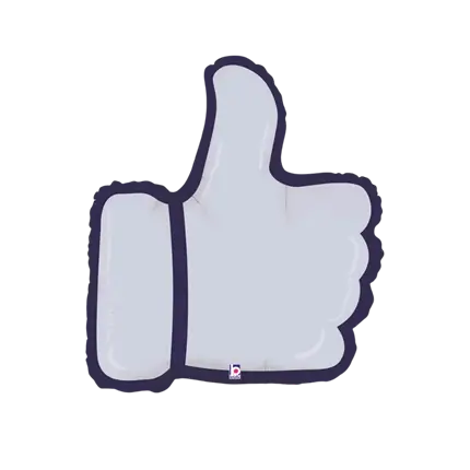 Facebook tommelfingerbold 71cm