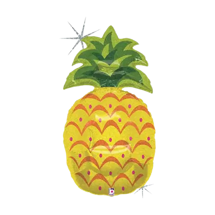 Kæmpe ananas ballon 94cm