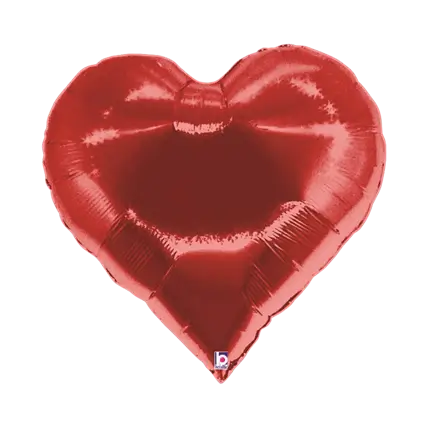 Hjerte ballon 76cm
