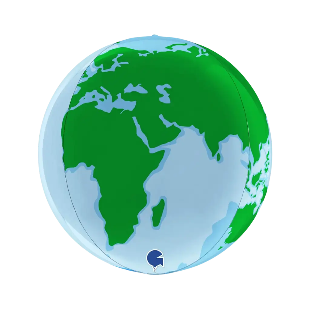 4D Planet Earth-ballon ø38cm