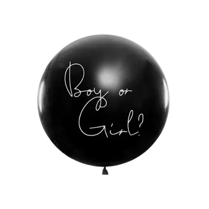 Kønsafsløring Pige konfetti ballon