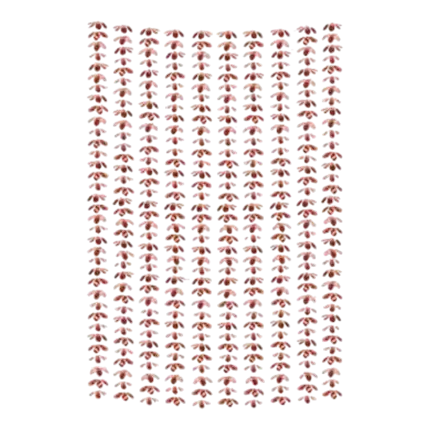 Baggrund i rosa bladguld 100x210cm