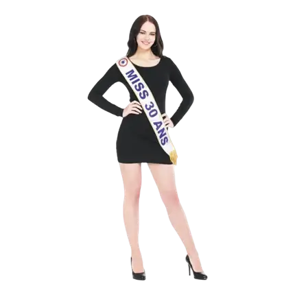 Miss 30 års fødselsdag tørklæde