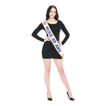 Miss 40 års fødselsdag tørklæde