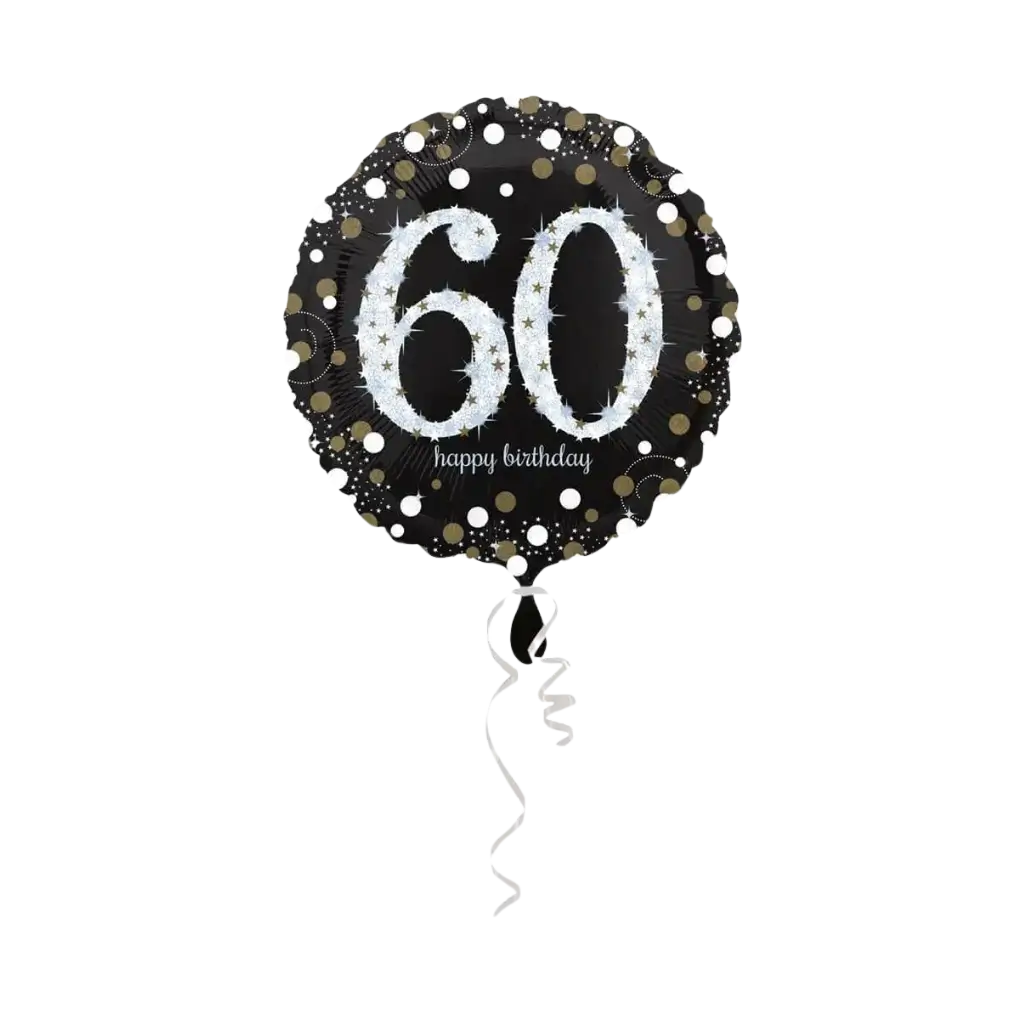 60-års jubilæum Ballon sølv