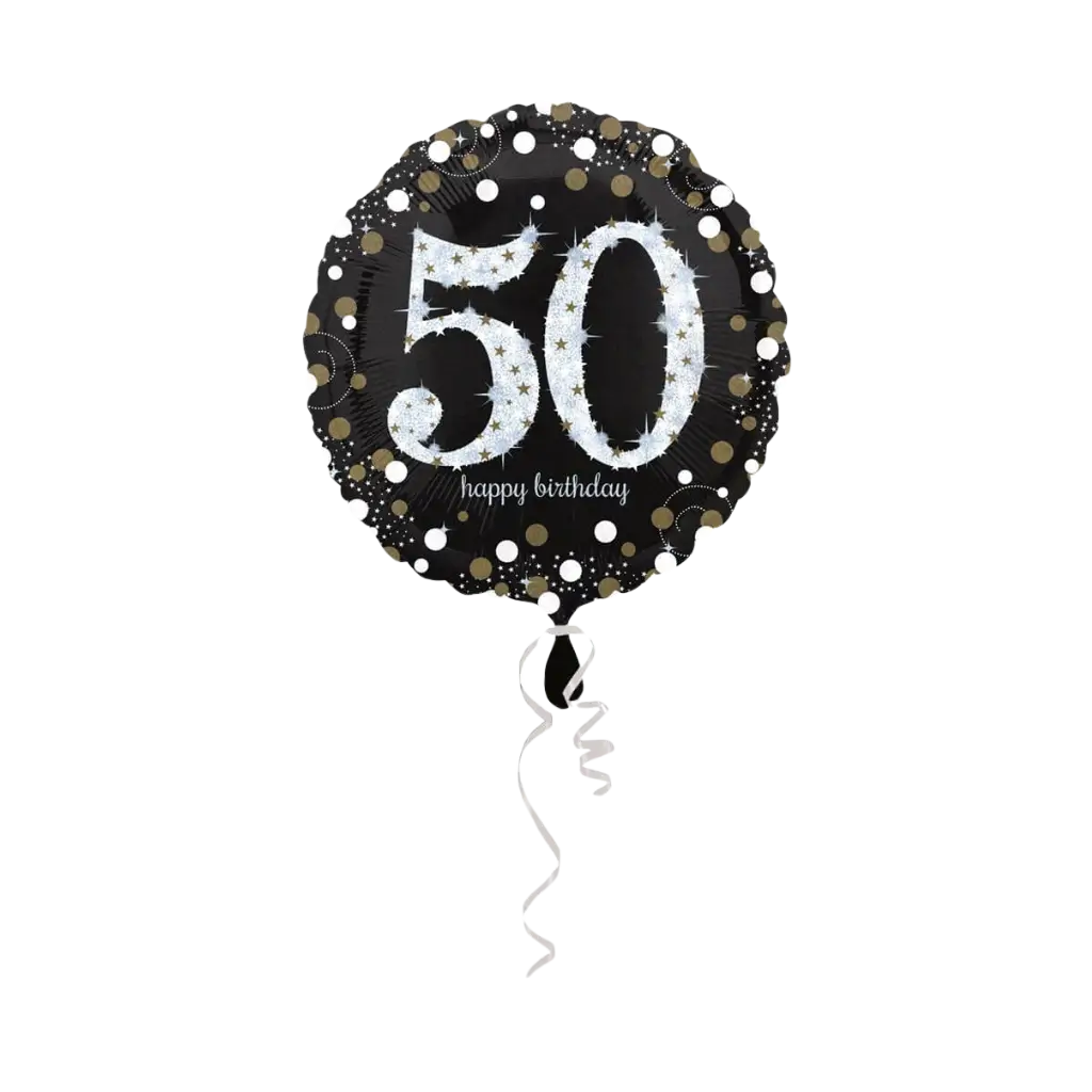 50-års jubilæum Ballon sølv